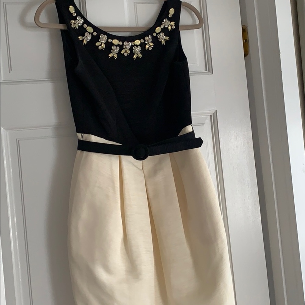 Black and White Cocktail Dress